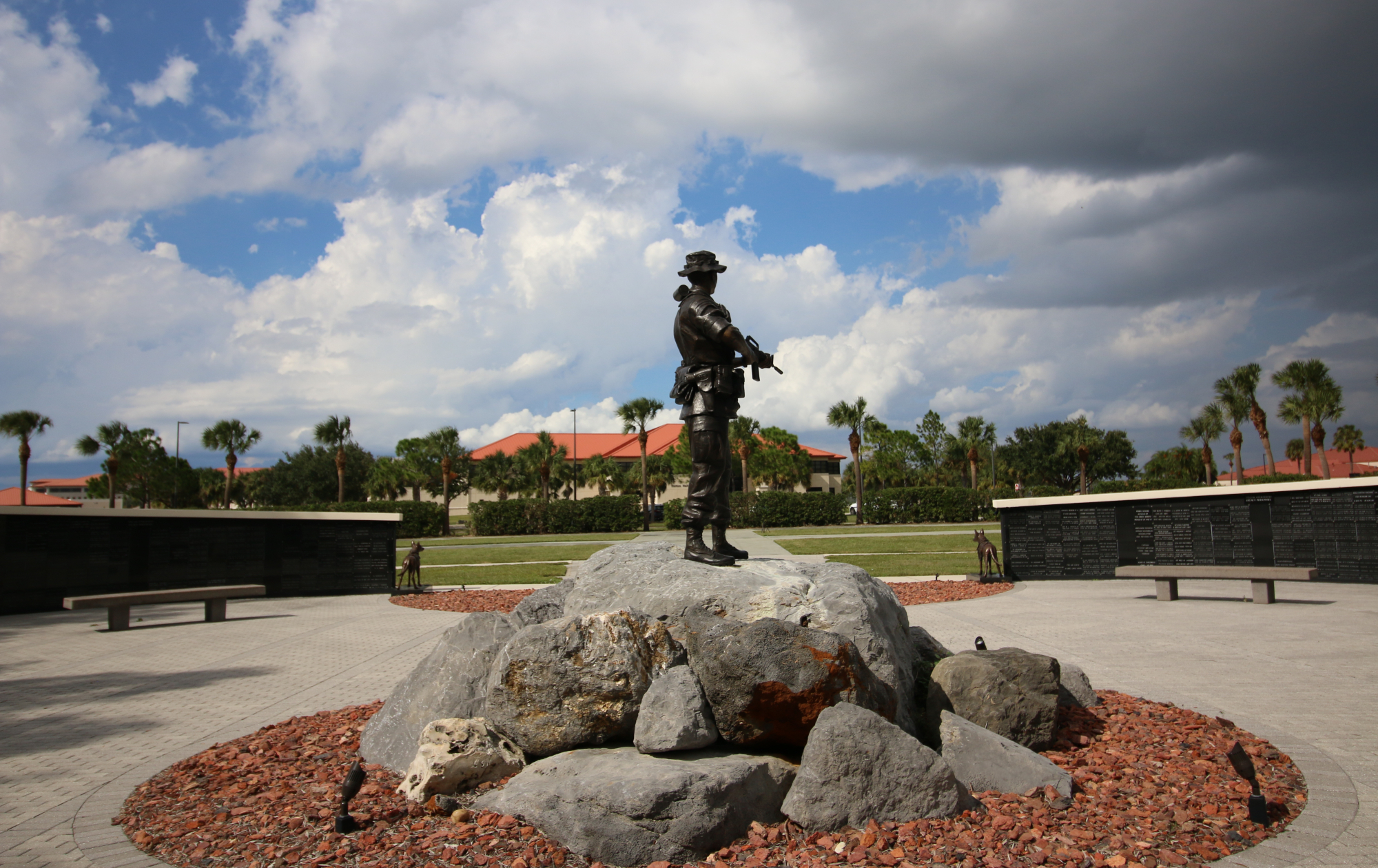 Views of the Special Operations Memorial