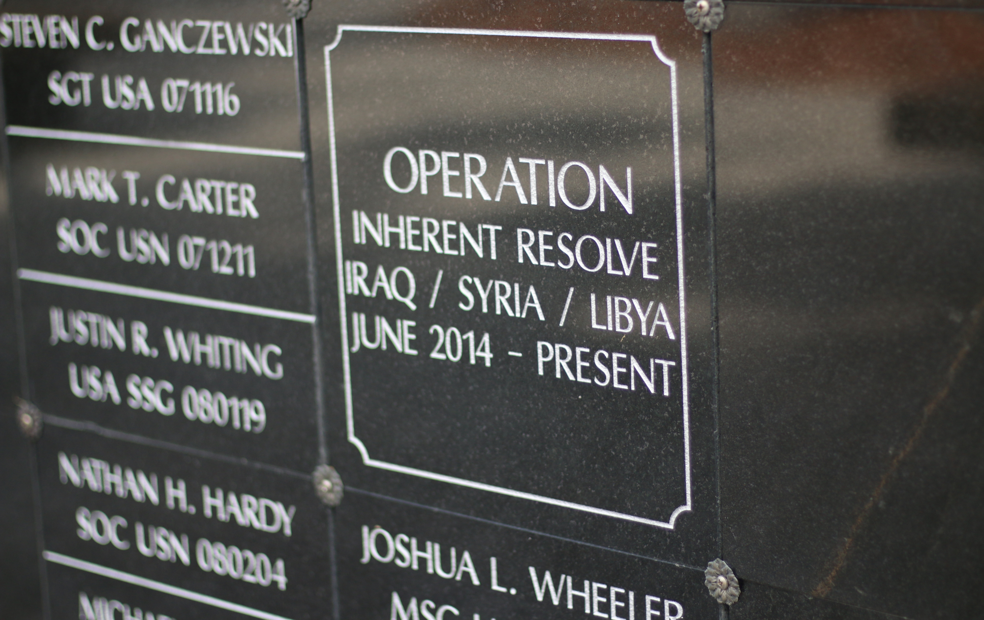 Views of the Special Operations Memorial