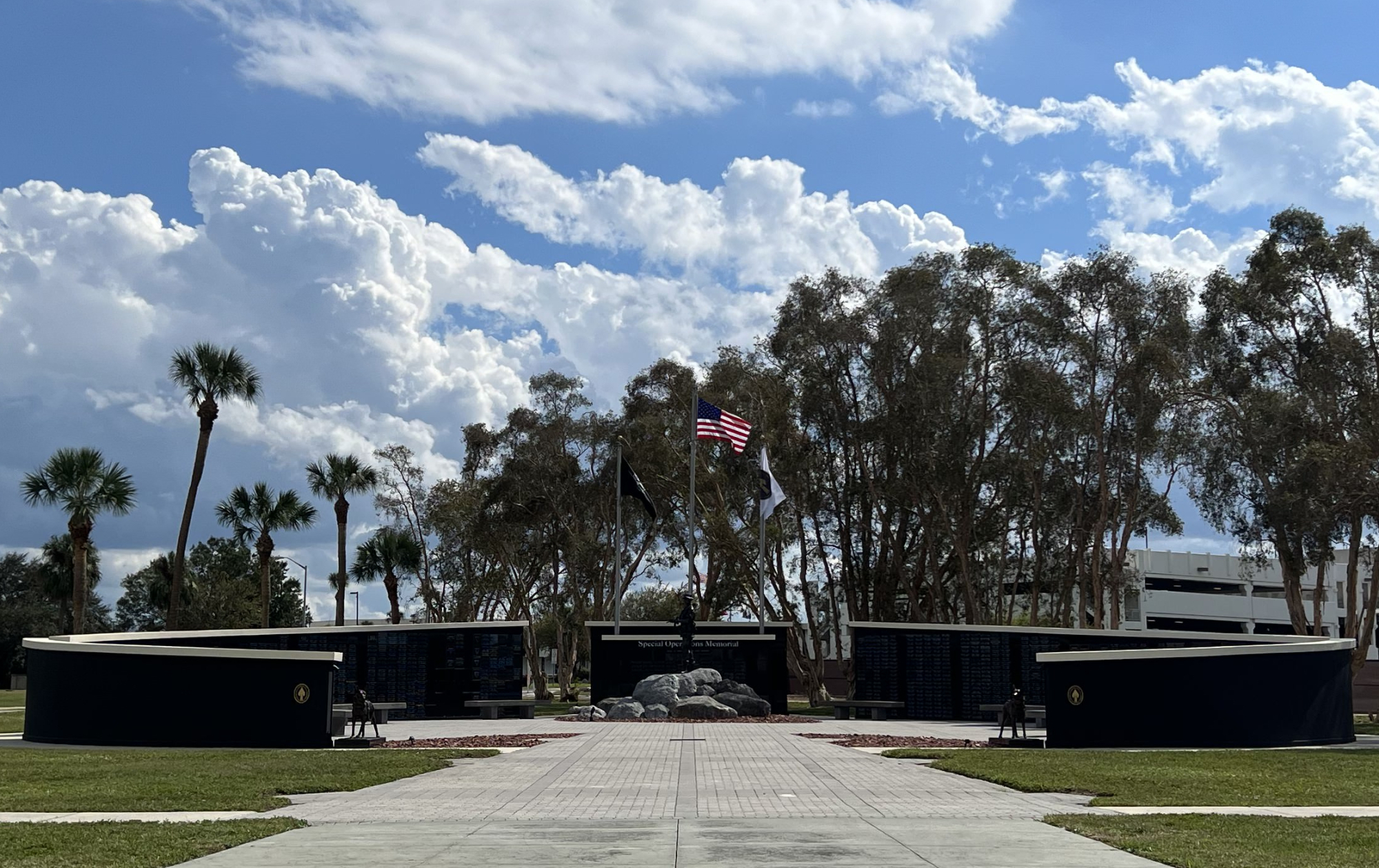 Views of the Special Operations Memorial